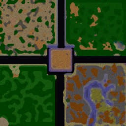 Ranger Showdown. v1.23 - Warcraft 3: Mini map