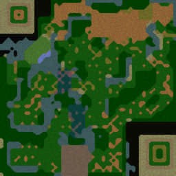 Real Hero Def. v.11 - Warcraft 3: Mini map