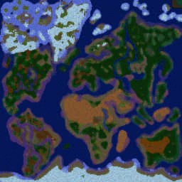 RoC v1.73a test - Warcraft 3: Mini map