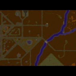 Rural Zombie Onslaught V1.32 - Warcraft 3: Mini map