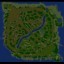 Russian Dota Conversion v1.03 - Warcraft 3 Custom map: Mini map