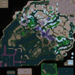Sacred War Revolution 5.XD - Warcraft 3: Mini map