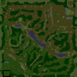 Saqirm DOTA 1.42f - Warcraft 3: Mini map