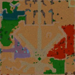 Shou Hero DefenceGx36.B2 - Warcraft 3: Mini map