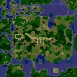 SJ's Jurassic park V8.2 - Warcraft 3: Mini map