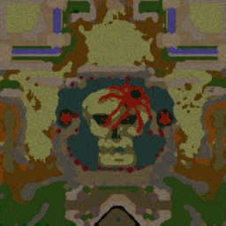 Skeleton KING Ð v4.6r - Warcraft 3: Mini map