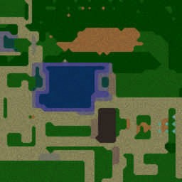 Survival 1.0v - Warcraft 3: Mini map