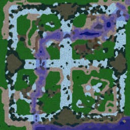 Survival Chaos 3.9 - Warcraft 3: Mini map