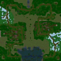 The Dawn of Battle AoS v2.42 - Warcraft 3: Mini map