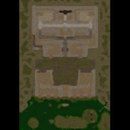 The Defense of Dros Delnoch v1.9 - Warcraft 3: Mini map