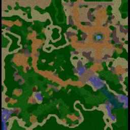 The Defense of Strahnbrad (Thai) - Warcraft 3: Mini map