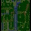 The Element Assault v2.08b - Warcraft 3 Custom map: Mini map