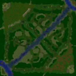 The Great Battle v1.01 - Warcraft 3: Mini map