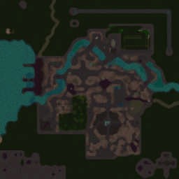 The Reldwood Horror v1.2 - Warcraft 3: Mini map