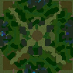 The Territorial Defense v1.3 AI - Warcraft 3: Mini map