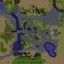 Tides of War BETA 138 AI+ - Warcraft 3 Custom map: Mini map