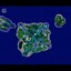 Treasure Hunter's Defense v1.9 - Warcraft 3 Custom map: Mini map
