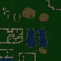 Tribal Warfare v1.25a - Warcraft 3: Mini map