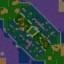 Undead vs Night Elf v4.05 - Warcraft 3 Custom map: Mini map