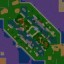 Undead vs Night Elf v4.07 - Warcraft 3 Custom map: Mini map