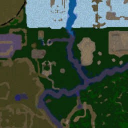 Village Builder Different Map vers.1 - Warcraft 3: Mini map