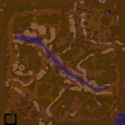 Villan Wars v.10 - Warcraft 3: Mini map