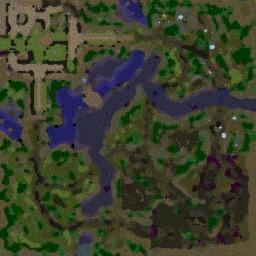 War of Argent v2.20a - Warcraft 3: Mini map