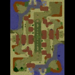 War Of CCA Heroes v6.77 - Warcraft 3: Mini map