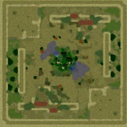 War of the Ancient Lords - Warcraft 3: Mini map