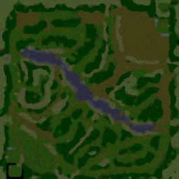 WarOfWorld v1.4 - Warcraft 3: Mini map