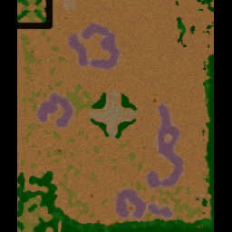 Warriors Fight 1.7c - Warcraft 3: Mini map