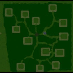 Wild ForestSurvival 1.2a - Warcraft 3: Mini map
