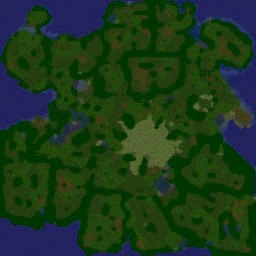Wolf's Defense XXX 1.1 - Warcraft 3: Mini map