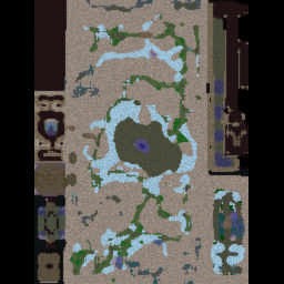 WoW Alterac Valley BETA5 - Warcraft 3: Mini map