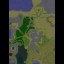 WoW: The Grand Battle 4.0 - Warcraft 3 Custom map: Mini map