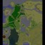 WoW: The Grand Battle 4.4 - Warcraft 3 Custom map: Mini map