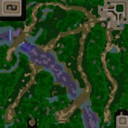 Xylom: Hero Defense v.16 - Warcraft 3: Mini map