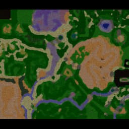 ZerO World Protectors V1.3 - Warcraft 3: Mini map