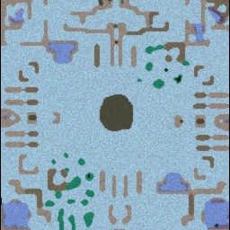 Zombie Attack 15 - Warcraft 3: Mini map