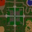 Zombie Attack - Gold version Warcraft 3: Map image