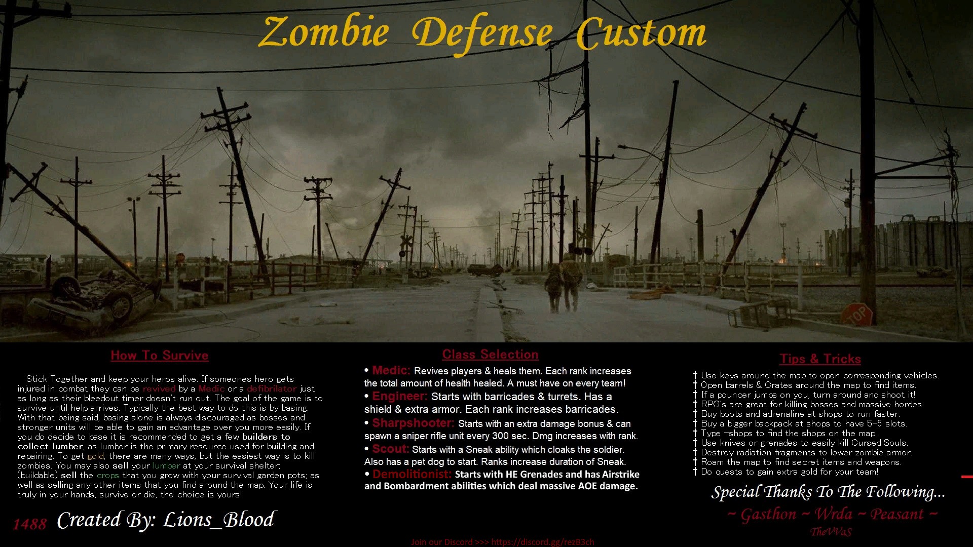 Zombie Defense Custom RF 7.5 - Warcraft 3: Custom Map avatar