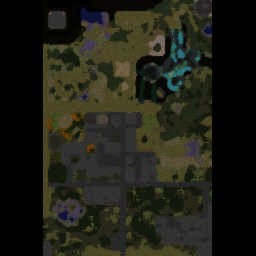 Zombie Defense Custom v9.3 - Warcraft 3: Mini map