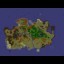 Zombie Island Survival v1.3 - Warcraft 3 Custom map: Mini map