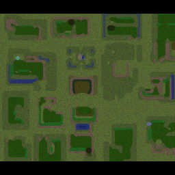 Zombie Night 1.18c - Warcraft 3: Mini map