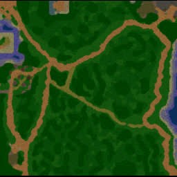 Zombie Survival v0.06 - Warcraft 3: Mini map