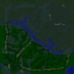 DotA Allstars-Template Crazy Edition - Warcraft 3: Mini map