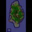 Eine Terrain Contest Karte Warcraft 3: Map image