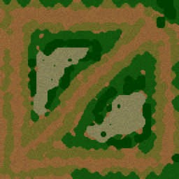 Mover unidades por 3 caminos o más - Warcraft 3: Mini map