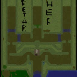 Hero Maul 1.5 - Warcraft 3: Mini map