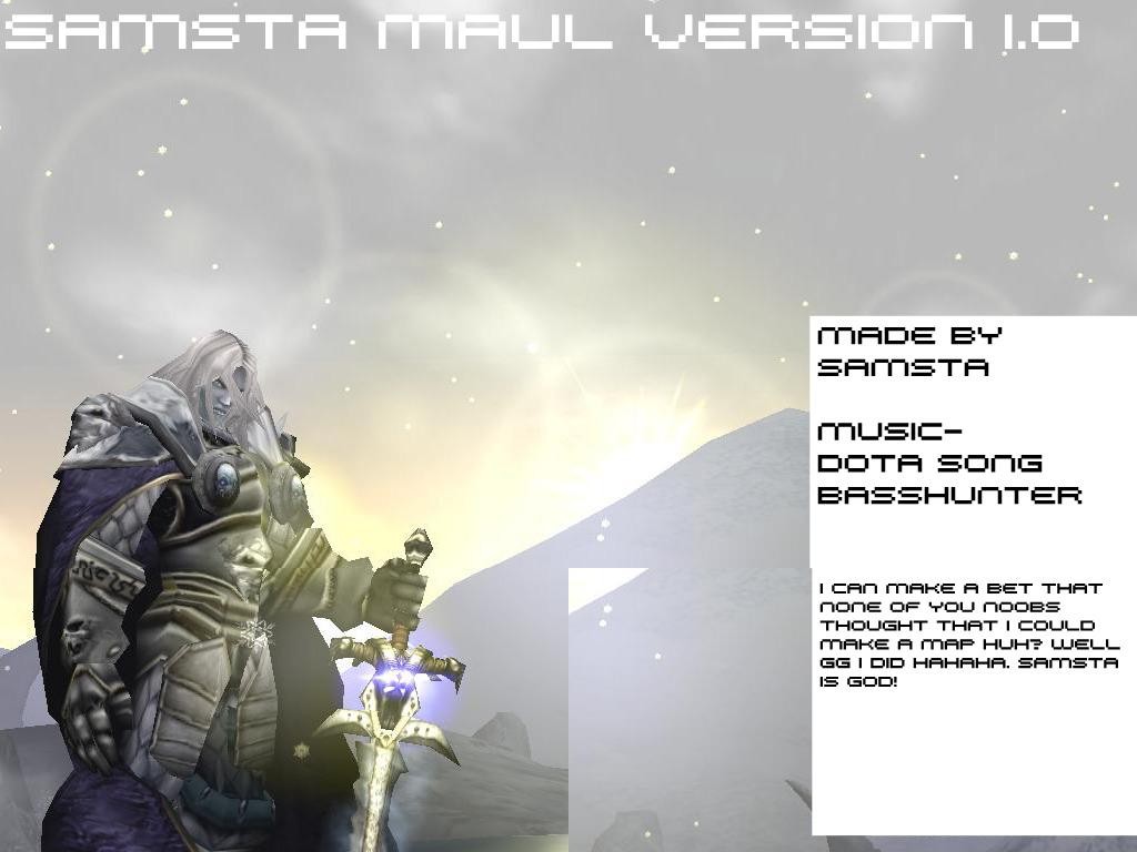 SAMSTA'S MAUL!!!!! - Warcraft 3: Custom Map avatar